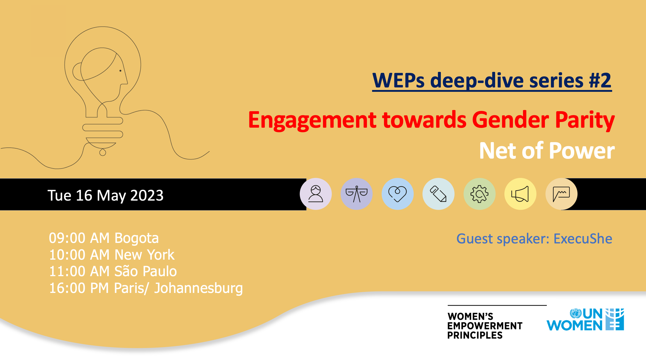 WEPs Deep-dive series: #2 Engagement towards Gender Parity- Net of Power